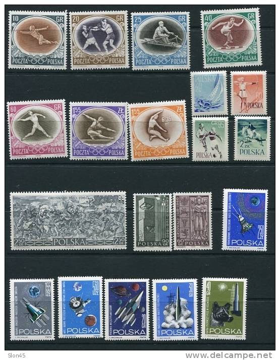 Poland Accumulation 1919 And Up MH/MNH - Collections