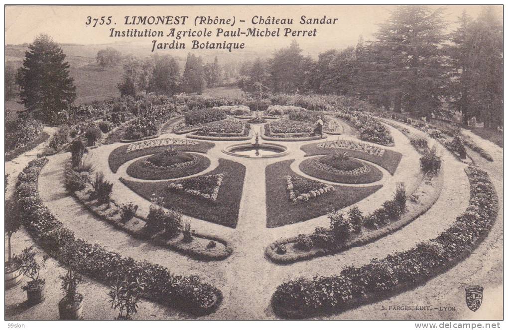 69- LIMONEST - Château Sandar (courrier Militaire : Voir Scans) - Limonest