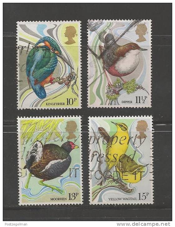 UK 1980 Used Stamp(s) Wild Bird Protection Act Nrs. 817-820 - Used Stamps