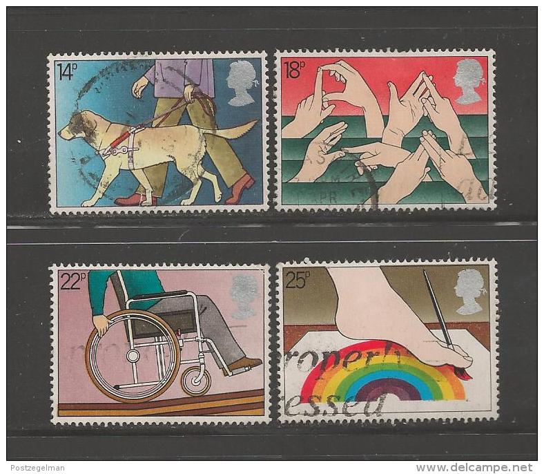 UK 1981 Used Stamp(s) Year Of Disabled Persons Complete Nrs. 871-874 - Used Stamps