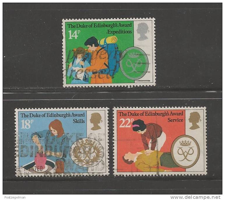 UK 1981 Used Stamp(s) Duke Of Edinburgh Award Nrs. 886=889 (3values Only) - Used Stamps