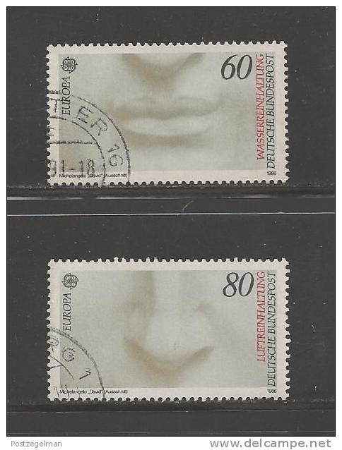 GERMANY 1986 Used Stamp(s)  Europa, Sculptures Nrs. 1278-1279 - Used Stamps