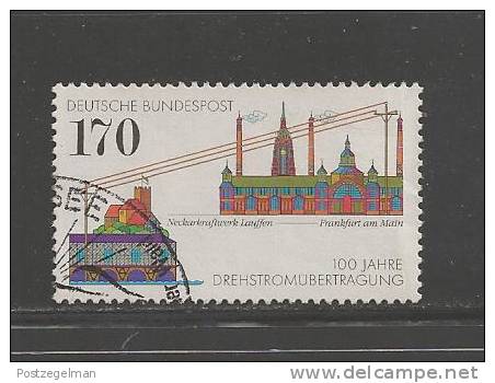 GERMANY 1991 Used Stamp(s)  Electricity Nr. 1557 - Used Stamps