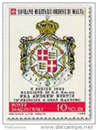 1988 - Sovrano Militare Ordine Di Malta 285 Stemma ---- - Francobolli
