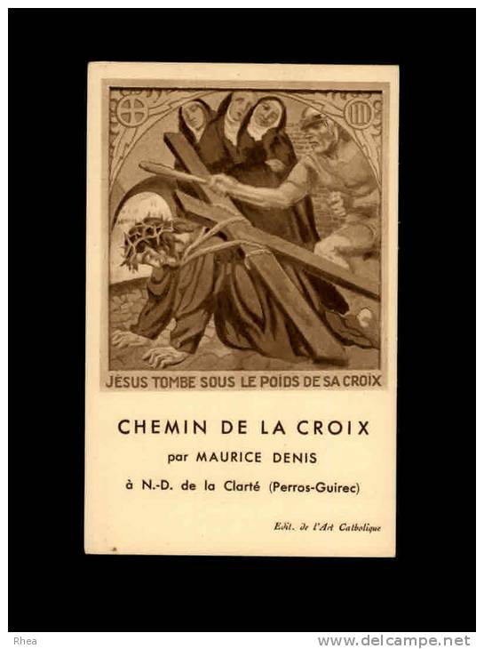 22 - PERROS-GUIREC - Chemin De Croix Par Maurice Denis à N-D De La Clarté - Perros-Guirec