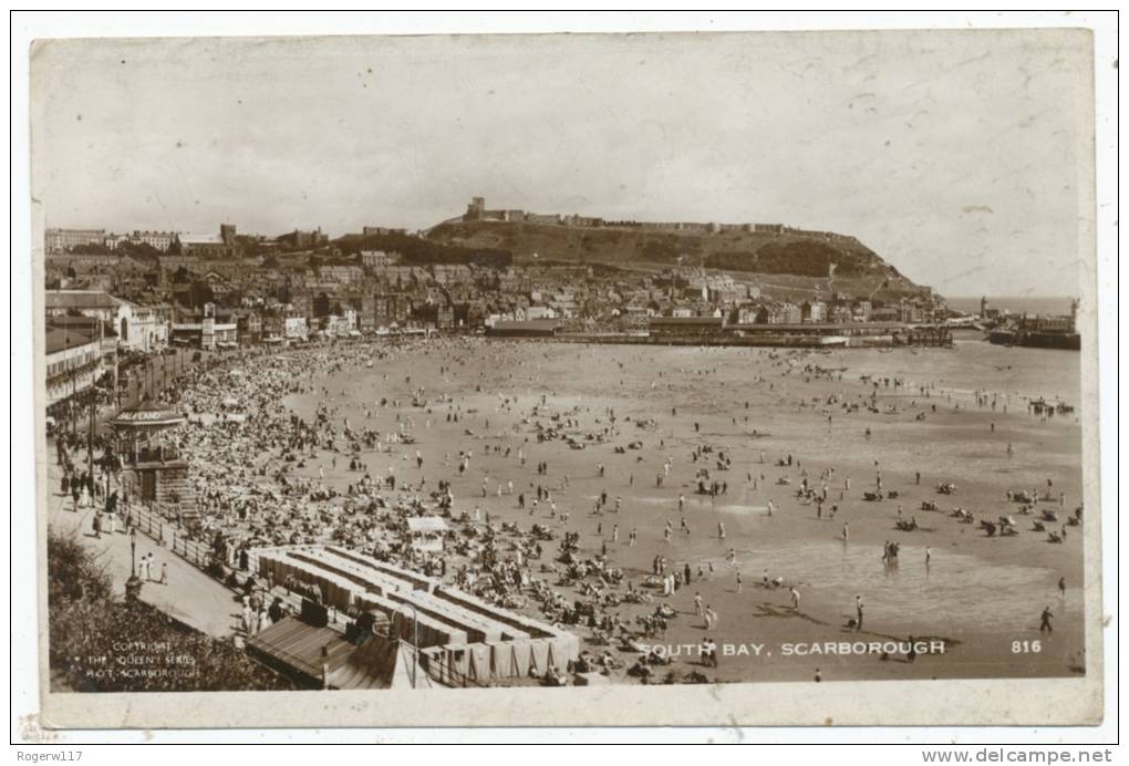 South Bay, Scarborough, 1949 Postcard - Scarborough