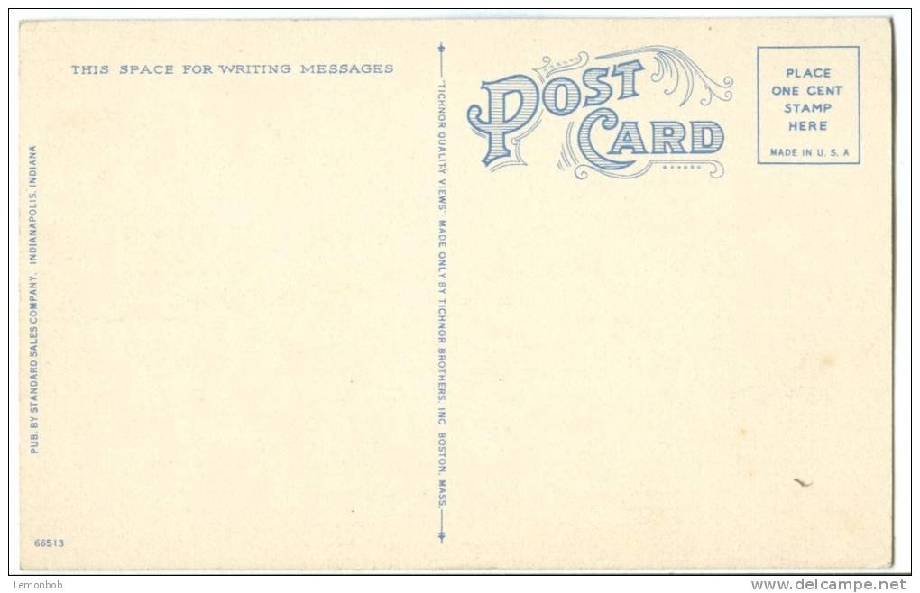 USA, Federal Building, Indianapolis, Indiana, Unused Linen Postcard [10273] - Indianapolis
