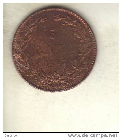 Romania 5 Bani 1867 Heaton - Roumanie