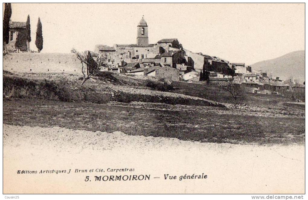 84 MORMOIRON - Vue Générale - Mormoiron