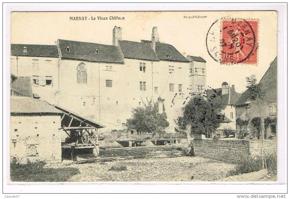 MARNAY (HAUTE SAONE) - CPA - LE VIEUX CHATEAU - Autres & Non Classés