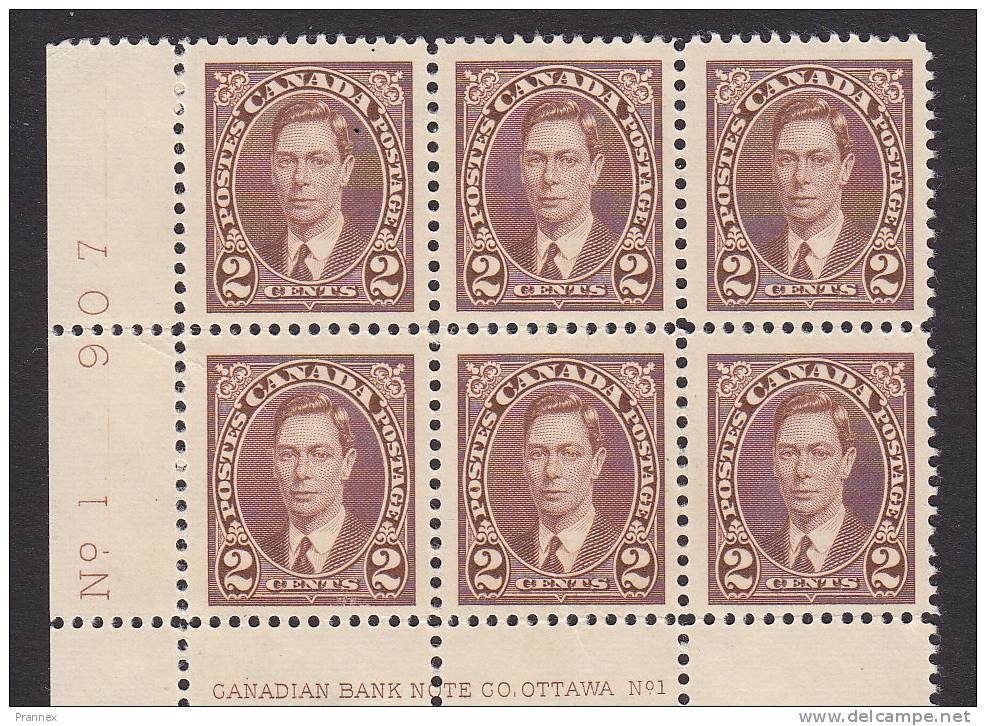 Canada, Scott #232, Mint Hinged, King George VI, Issued 1937 - Unused Stamps