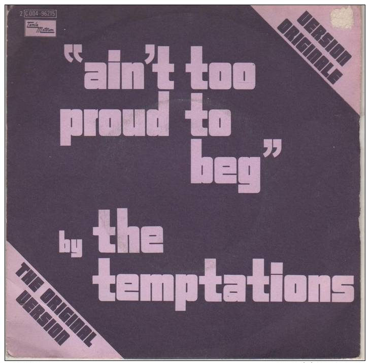 45T THE TEMPTATIONS - Altri - Inglese