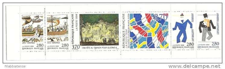 1994 - Francia Libretto 2872 Relazioni Con La Svezia  ----- - Commemoratives