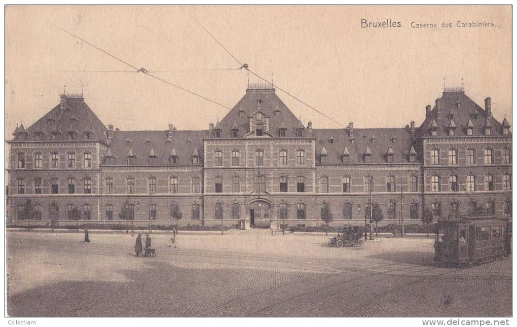 #0408# BRUXELLES - Caserne Des Carabiniers - Kazerne