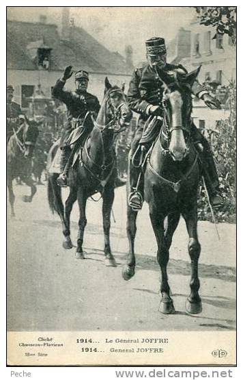 N°21562 -cpa Guerre 1914/18 -le Général Joffre- - Personnages