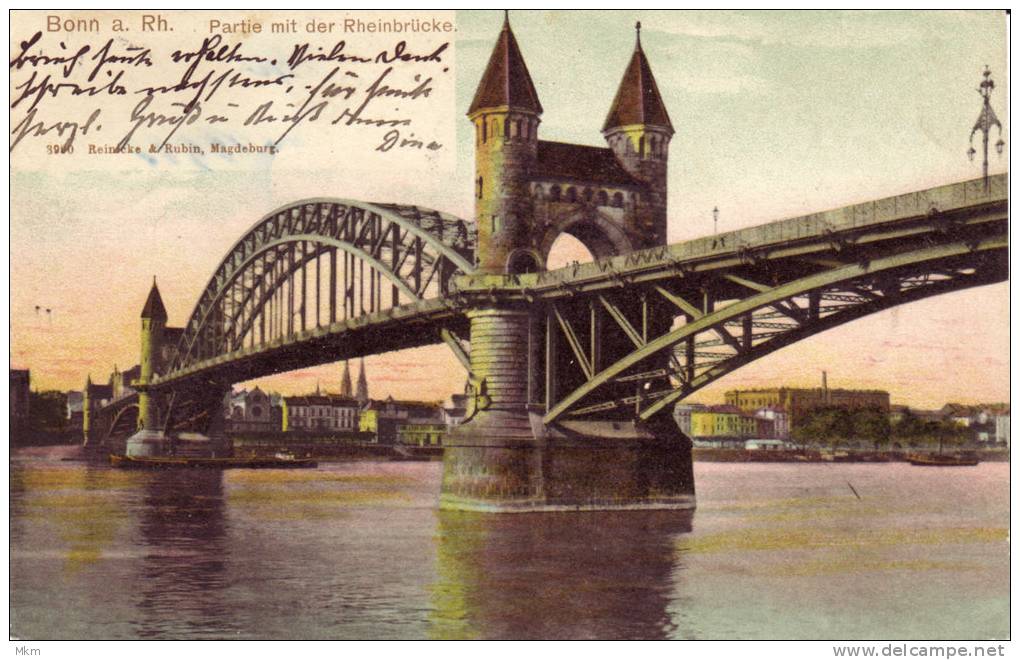 Partie Mit Der Rheinbrucke - Bonn