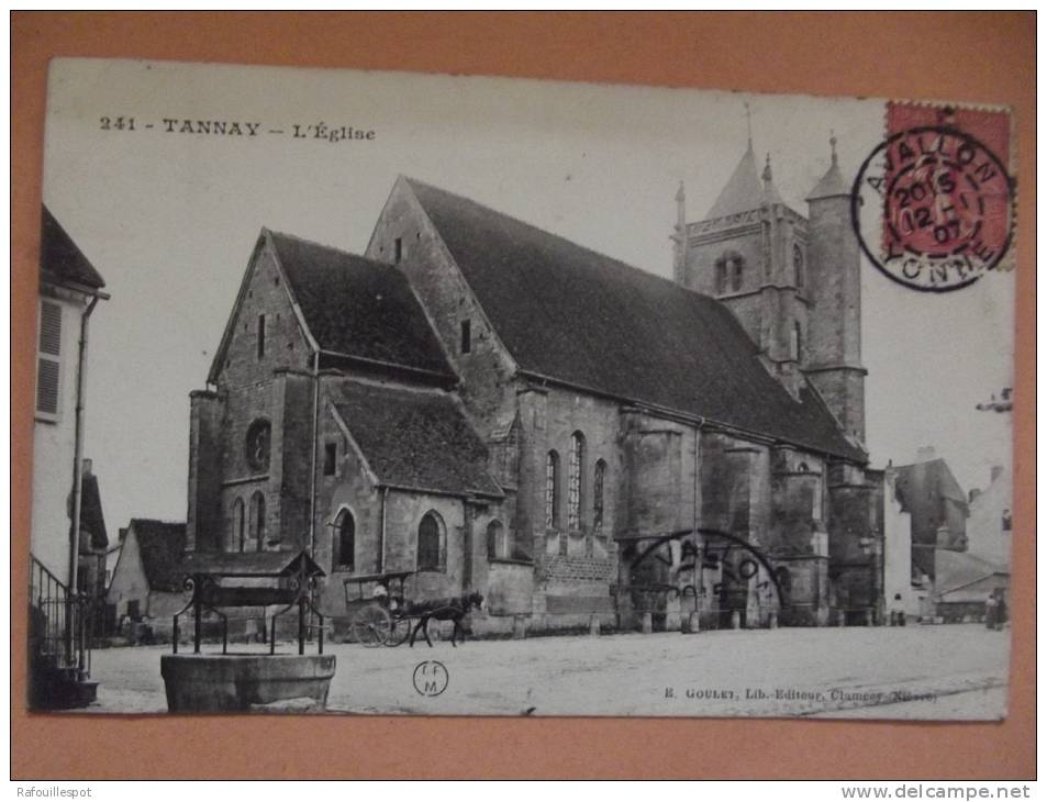 Cp Tannay L'eglise - Tannay