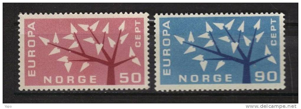 NORVEGE: Lot De 2 Timbres EUROPA, - Unused Stamps