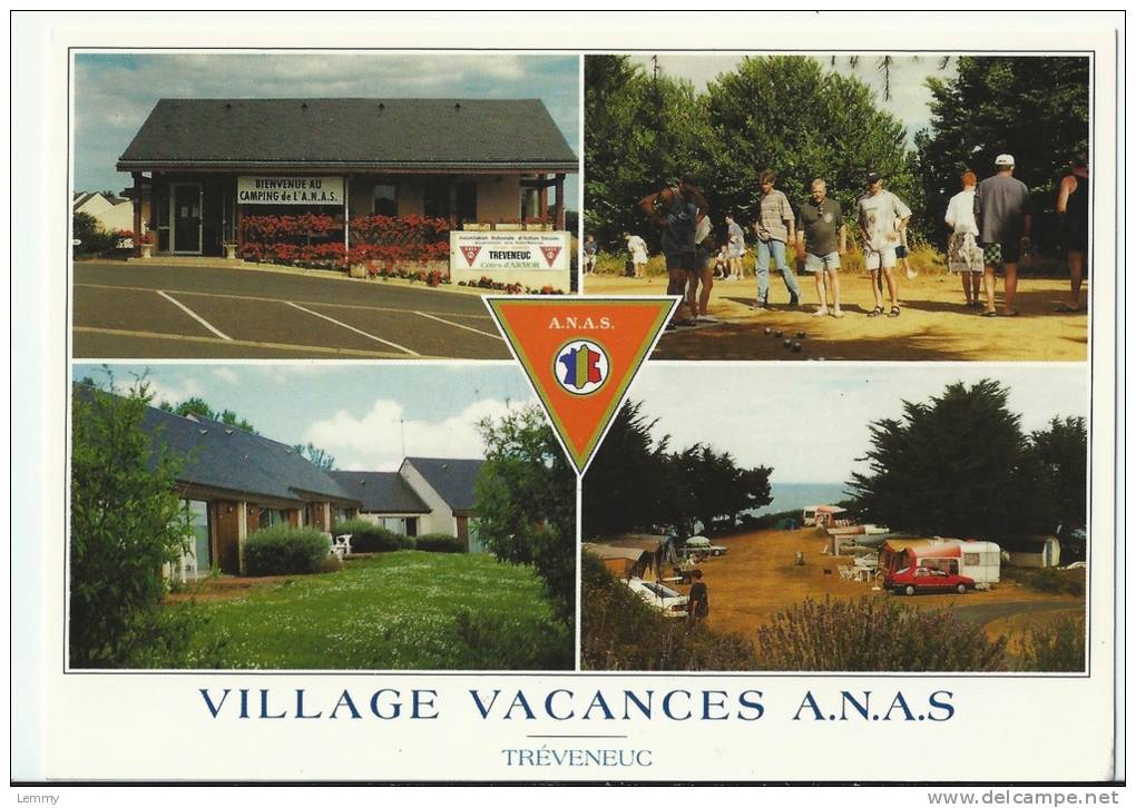 22 - TREVENEUC -  - CAMPING  - VILLAGE VACANCES  A.N.A.S. - PETANQUE - Autres & Non Classés