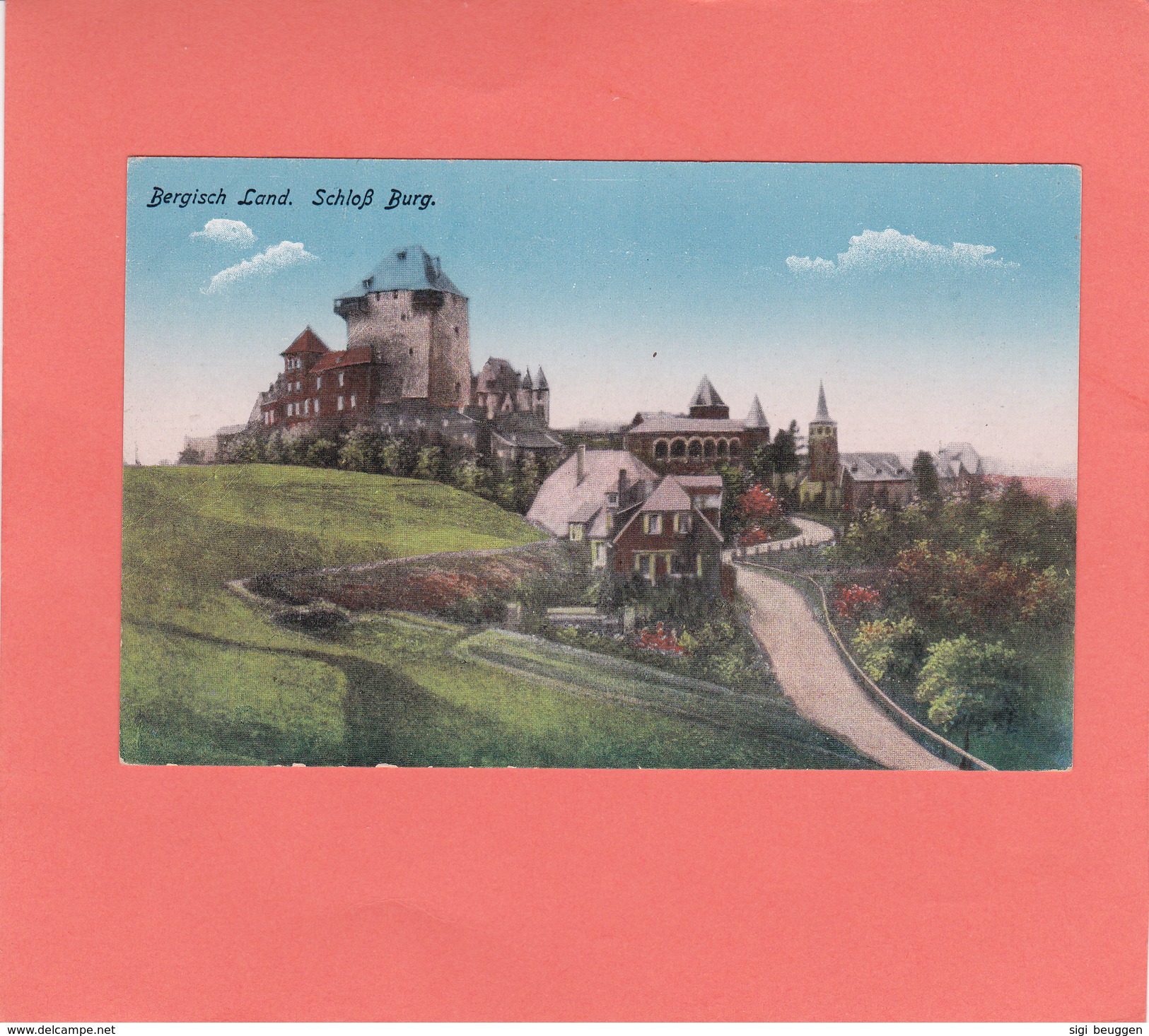 AK / Ca. 110 Jahre Alt / Schloß Burg / Bergisch Land / Burg An Der Wupper / Jetzt Solingen - Solingen