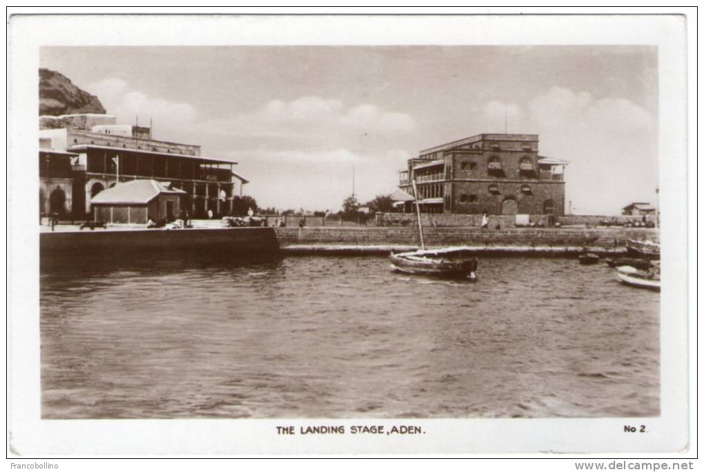 ADEN/YEMEN - THE LANDING STAGE - Yemen