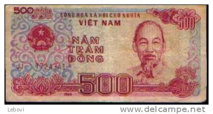 Vietnam - Billet : 500 Dongs (1988) - Viêt-Nam