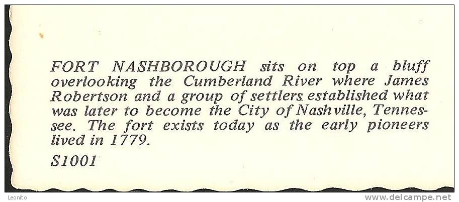 FORT NASHBOROUGH Became The City Of Nashville Tennessee - Nashville