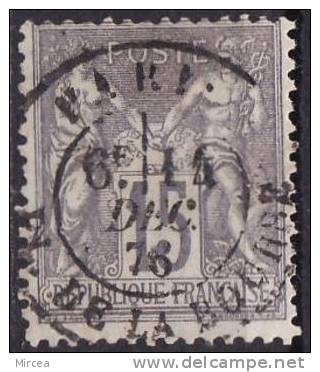 M 4888, France 1876, Yv.no. 66, Oblitere - 1876-1878 Sage (Type I)