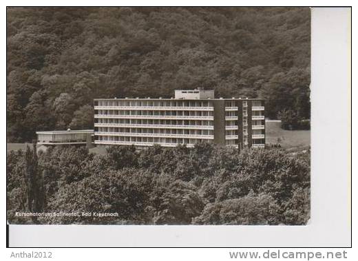 AK Hochhaus Bad Kreuznach Kursanatorium Salinental Wald Sw 5.11.1965 - Bad Kreuznach