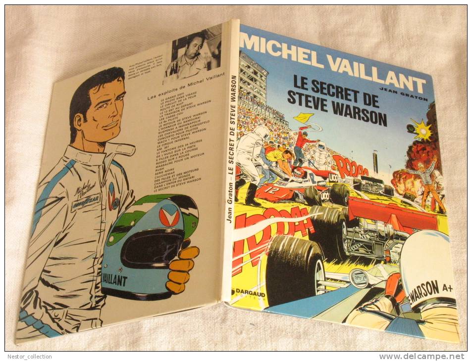 Michel Vaillant, Le Secret De Steve Warson, Jean Graton Dargaud D.L. 1975 © 1975 - Michel Vaillant