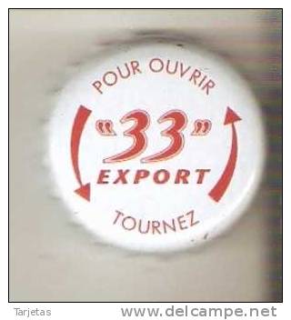 CHAPA DE CERVEZA 33 EXPORT  (CAPSULE) (BEER) - Cerveza