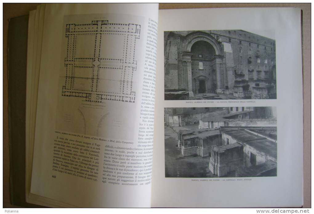 PEU/2 BOLLETTINO D'ARTE 1932/ALBERGO DEI POVERI NAPOLI/BARI VECCHIA/ARAZZERIA S.MICHELE - Arte, Architettura