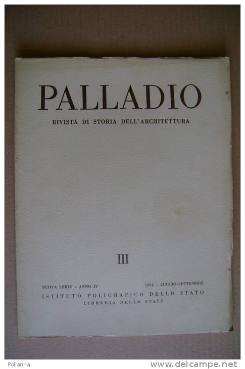 PEU/9 Rivista Architettura PALLADIO 1954/ROMA, S.NICOLA IN CARCERE/TORRE DI BITONTO/S.VITTORE, ARCISATE - Arts, Architecture