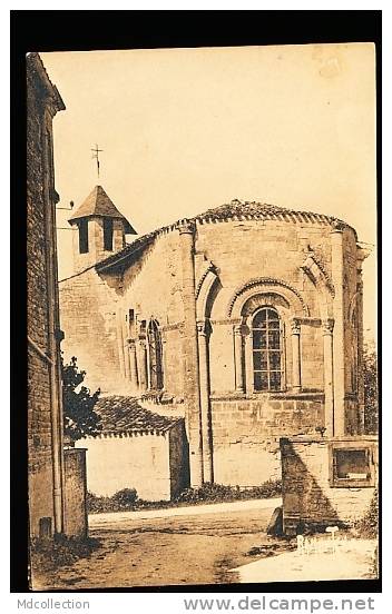 17 DAMPIERRE SUR BOUTONNE /          Abside De L'église Romane      / - Dampierre-sur-Boutonne