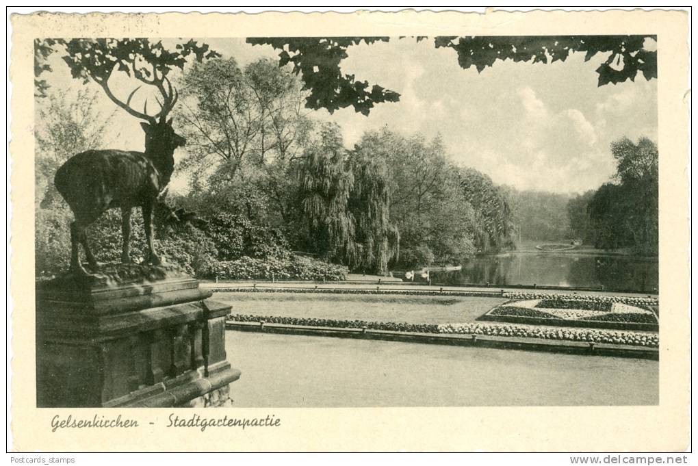 Gelsenkirchen, Stadtgarten, 1942 - Gelsenkirchen