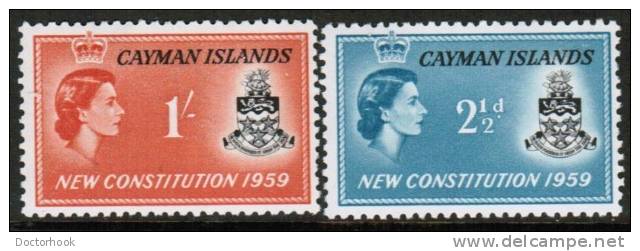 CAYMAN ISLANDS   Scott #  151-2**  VF MINT NH - Iles Caïmans