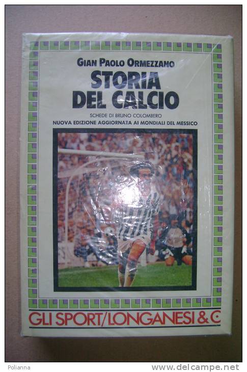 PEU/48 Gian Paolo Ormezzano STORIA DEL CALCIO Longanesi 1986/Mondiali 1982 - Giardinaggio