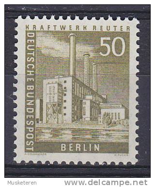 Germany Deutsche Post Berlin 1956 Mi. 150     50 Pf Berliner Stadtbilder Kraftwerk Reuter MNH** - Unused Stamps