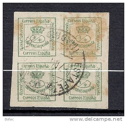 140    (OBL)   Y  &amp;  T   "Couronne Royale"     *ESPAGNE* - Used Stamps