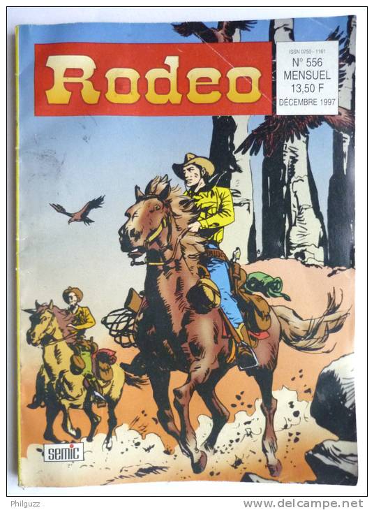 RODEO N° 556 LUG - SEMIC  TEX  WILLER - Rodeo