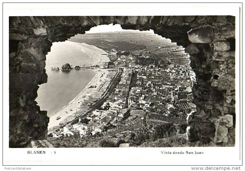 Blanes - Vista Desde San Juan - Autres & Non Classés