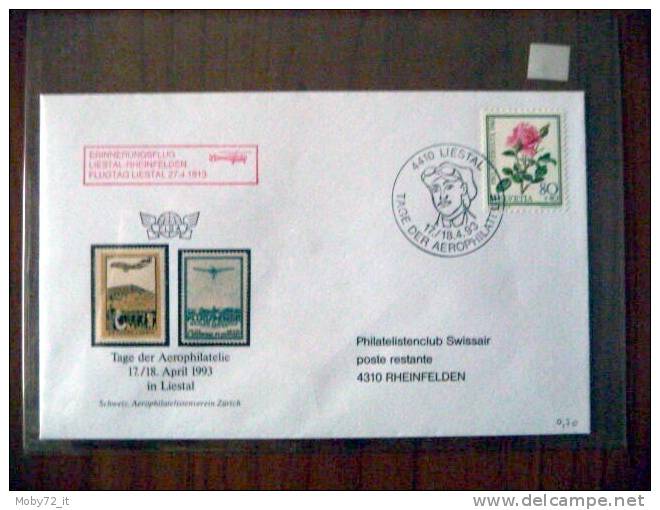 1993 - Giornata Della Filatelia Aerea - Storia Postale