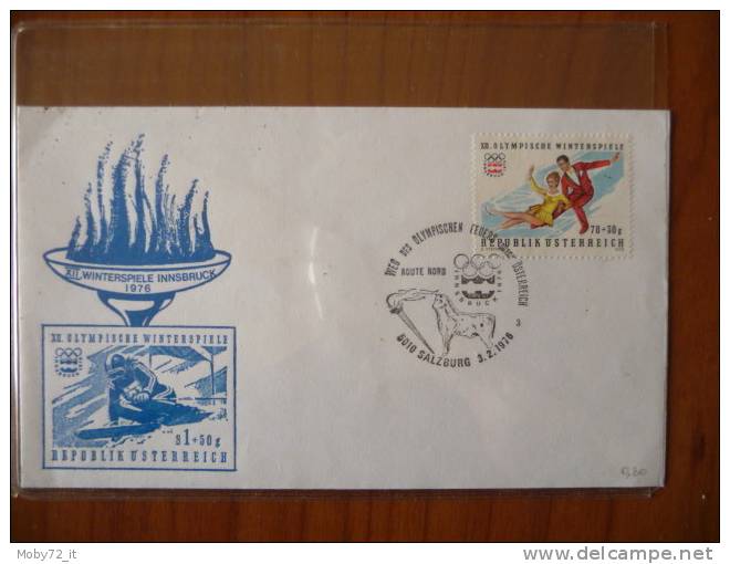 Austria - XII Olimpiadi Invernali - Mi N. 1499 - Covers & Documents