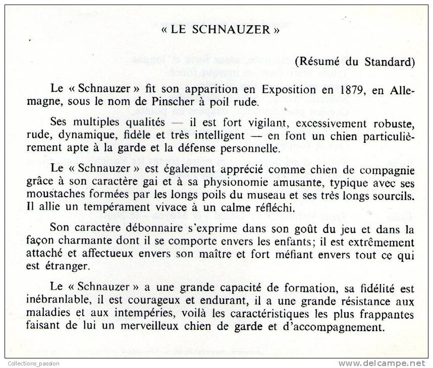 Publicité 4 Volets , Office Des émissions De Timbres-poste , Chien , Monte- Carlo , 1974 , Schnauzer , 2 Scans - Exlibris
