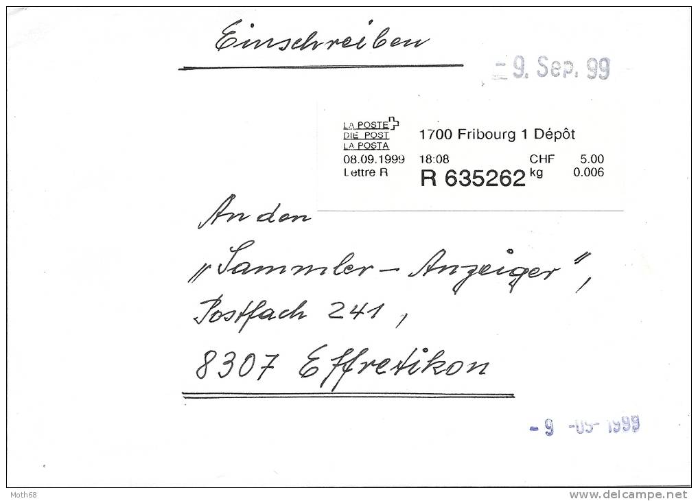 1995 Schalterterminals SFS14 Schapo R-Brief - Affranchissements Mécaniques