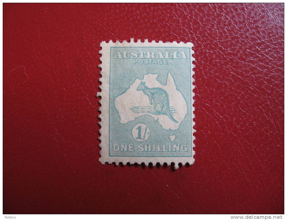 AUSTRALIE 1929 (*)  S&G # 109 - P12 - W(7) Multi Crown A - Sans Gomme - Without Gum - Ungebraucht