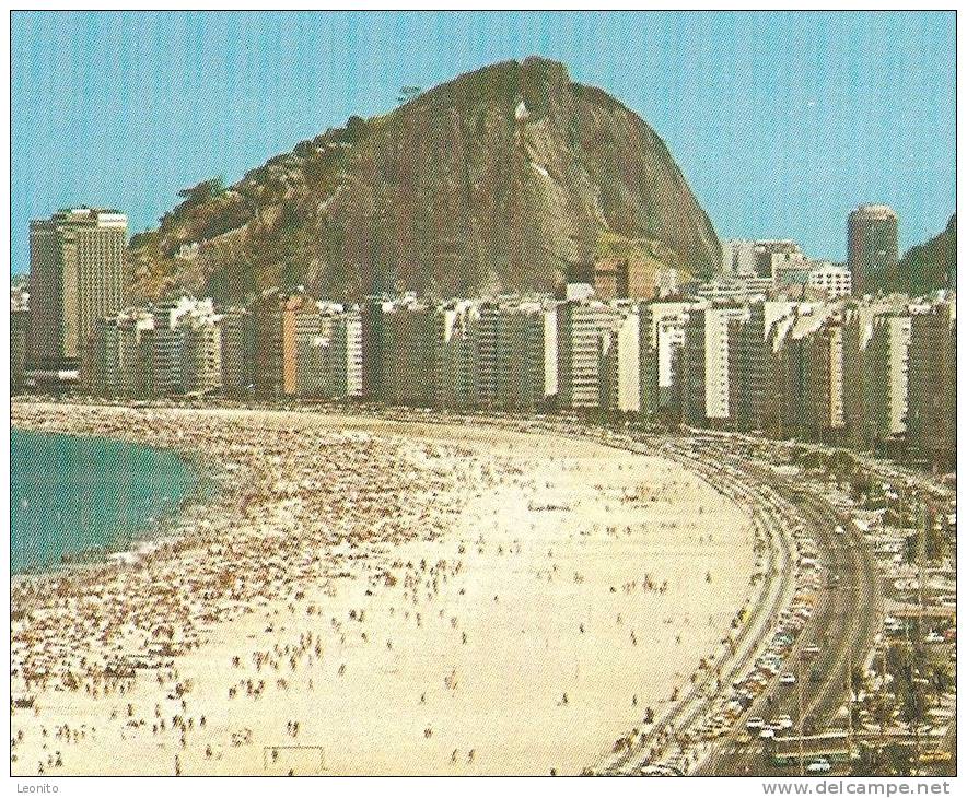 RIO DE JANEIRO Parcial Praia De Copacabana Botafago 1983 - Copacabana