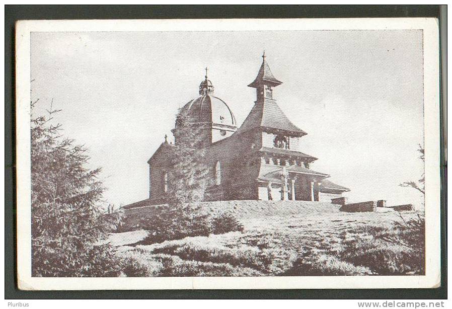 1944 BÖHMEN UND MÄHREN  DEUTSCHES REICH , FRANKSTADT  KAPELLE AMD  RADHOSCHT  RADHOSTI  POSTCARD - Altri & Non Classificati