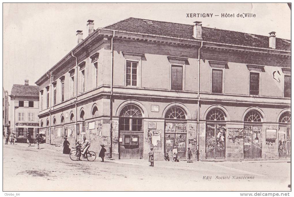 CPA XERTIGNY 88 - L'hôtel De Ville - Xertigny