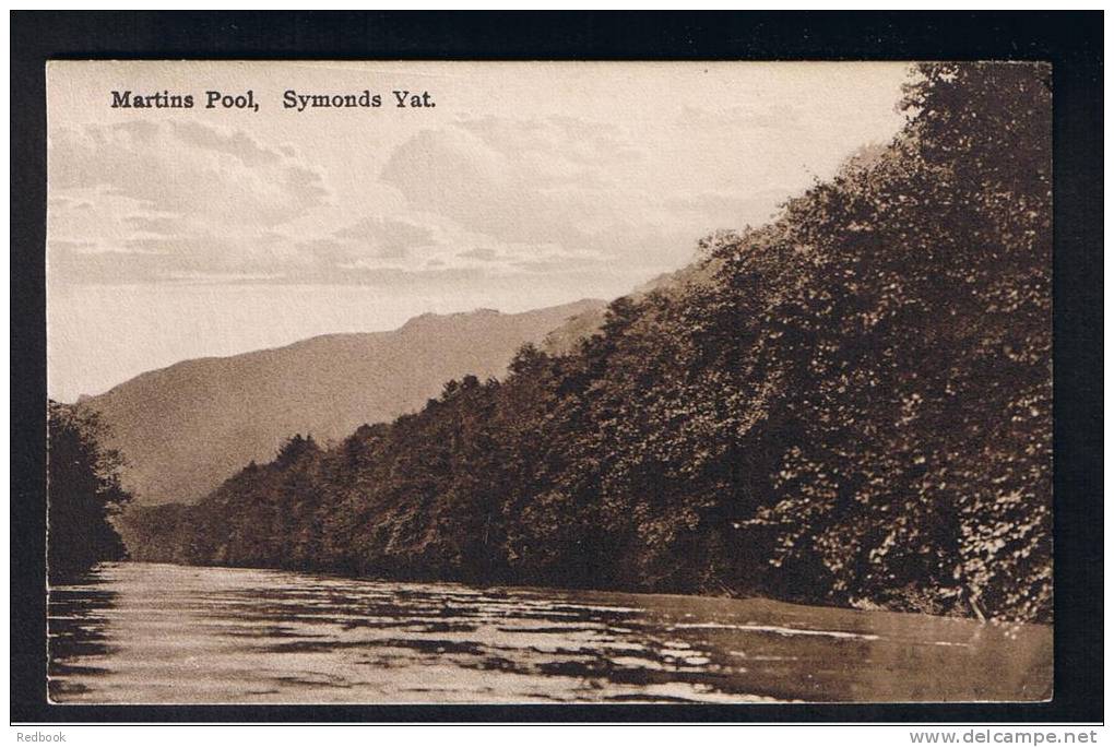 RB 873 - Early Postcard - Martin's Pool Symonds Yat Herefordshire - Herefordshire